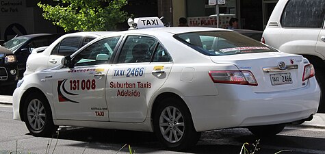 Australische Taxi, (Toyota Camry)