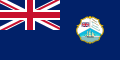 Bandeira colonial empregada até 1950.
