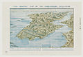 خريطة الدردنيل كما رسمها جي.إف. موريل، 1915 ، تُظهر شبه جزيرة جاليبولي والساحل الغربي لتركيا، بالإضافة إلى موقع قوات الخطوط الأمامية وعمليات الإنزال خلال حملة جاليبولي.