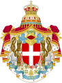 Coat of arms of The Kingdom of Italy from 1929 to 1941.