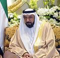 Q1059948 Khalifa bin Zayed Al Nahayan op 14 januari 2013 geboren op 7 september 1948 overleden op 13 mei 2022