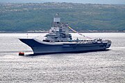 Авианосец Викрамадитья (заказчик ВМФ Индии) в Североморске на день ВМФ России 2012