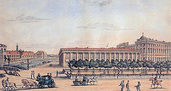 Palacio Aníchkov en 1814.