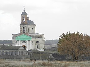 Вид Никольской церкви в станице Еланской