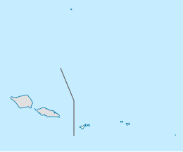 Mappa di localizzazione: Samoa Americane