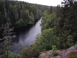 Helvetinkolu-kloof, Nationaal park Helvetinjärvi