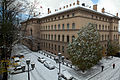 Building in Winter