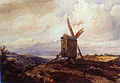 Un Moulin à vent (Théodore Fourmois)