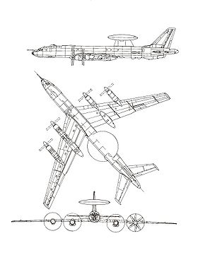 vue en plan de l’avion