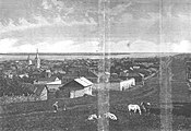 Khvalynsk au bord de la Volga en 1886