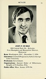 1983 John P Burke senator Massachusetts.jpg