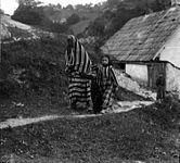 A woman wearing a niqab in Bosnia and Herzegovina, c. 1906