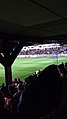 View of the Railway end from princess street terrace