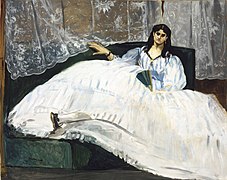 Manet, Dama de blanco