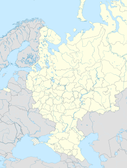 Priozersk ubicada en Rusia europea