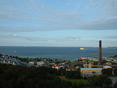 La baie vue de Saint-Olaf, Tallinn.