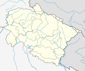 Voir sur la carte administrative de l'Uttarakhand