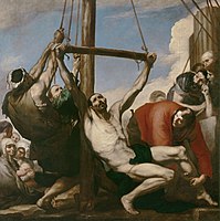 José de Ribera, Martyrdom of St Philip, 1639, Prado, Madrid[11]