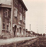 La gare vers 1966.