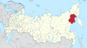 Localisation de Oblast de Magadan