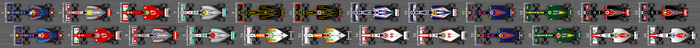 Schéma de la grille de qualification du Grand Prix d'Europe 2011