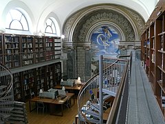 no 69 : vue intérieure de la bibliothèque de la cinémathèque de Toulouse.