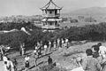 Meninas da Jungmädel e garotas da Bund Deutscher Mädel em Wuxi, China, em 31 de dezembro de 1933