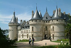 Skyline of Chaumont-sur-Loire