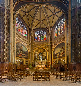 Chapel of the Virgin Mary in Saint Eustache