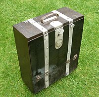 Craven Silver Arrow pannier from the 1950s