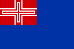 Seeflagge des Königreichs Sardinien, 1815 bis 1848