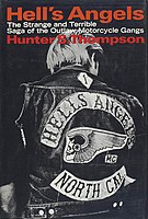 Book cover with a photo of a man in a patched denim jacket