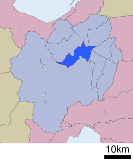 中央区 (札幌市)位置図