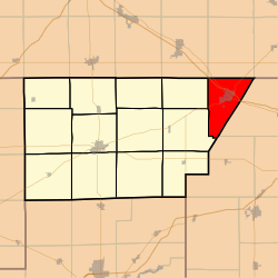 Location in DeWitt County