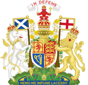 Королевский герб в Шотландии