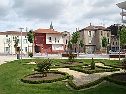 Skyline of Saint-Rambert-d'Albon