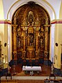 The Main altar in el Convento de la Merced