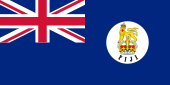 Drapeau de la colonie fidjienne de 1903 à 1908