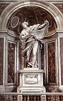 フランチェスコ・モーキ作『聖ヴェロニカ』1640年。サン・ピエトロ寺院所蔵