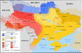 Harta e dialekteve dhe nnendialekteve të Ukraine (2005). (2005).