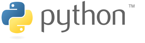 Python logo and wordmark