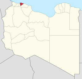 Kaart van Tripoli