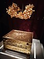 Funerary gold oak crown from the tomb of Philip II of Macedon (r. 359–336 BC) in Aegae (Vergina)