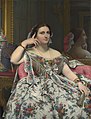 D Madame Paul-Sigisbert Moitessier, geb. Marie-Clotilde-Inès de Foucauld. 1856, Öl/Liinwand, 120 × 92 cm, National Gallery, London