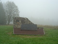 Autre stèle en mémoire des combats au mont Mouchet