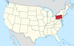 Location of Zelienople, Pennsylvania