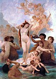Naixement de Venus de William-Adolphe Bouguereau