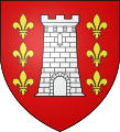 Blason de la maison d'Alègre.