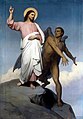 Ary Scheffer, 1854. La tentation du Christ