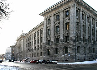 Rückwärtige Fassade in der Klosterstraße